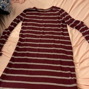 Girls’ long sleeve casual dress